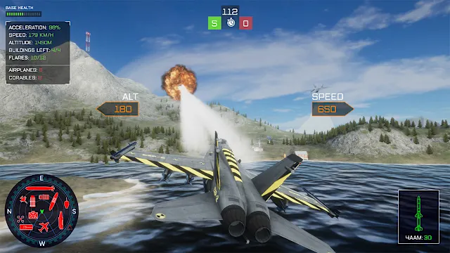 AirJet Fighter : Sky Assault screenshot 6