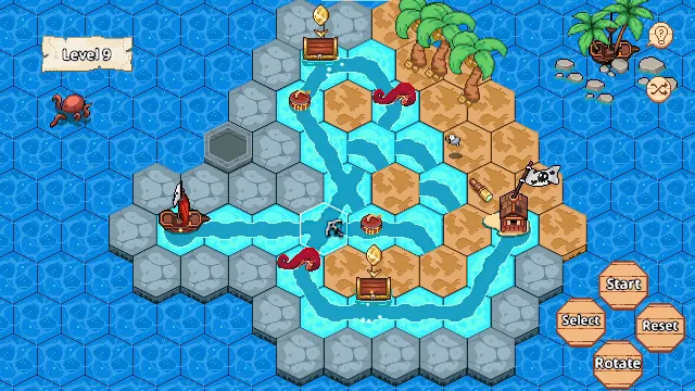 Pirate Trails: Tentacles and Treasures screenshot 2