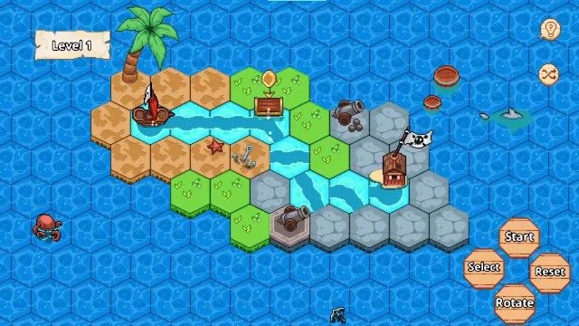 Pirate Trails: Tentacles and Treasures screenshot 1