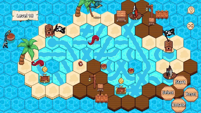Pirate Trails: Tentacles and Treasures screenshot 0