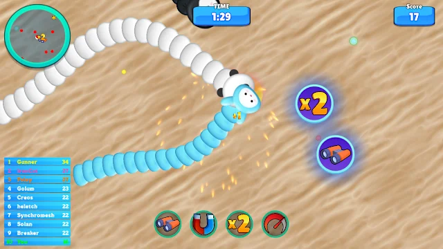 Fluffy Snakes screenshot 0