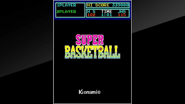 Arcade Archives SUPER BASKETBALL screenshot 0