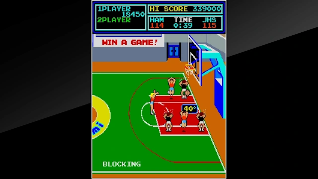 Arcade Archives SUPER BASKETBALL screenshot 2
