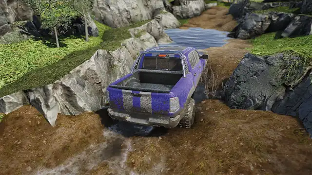4x4 TRUCK OFFROAD CAR DRIVER screenshot 3