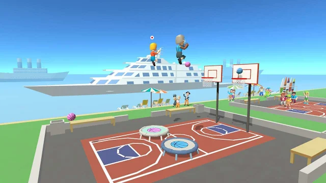 Jump Up 3D: Mini Basketball screenshot 4