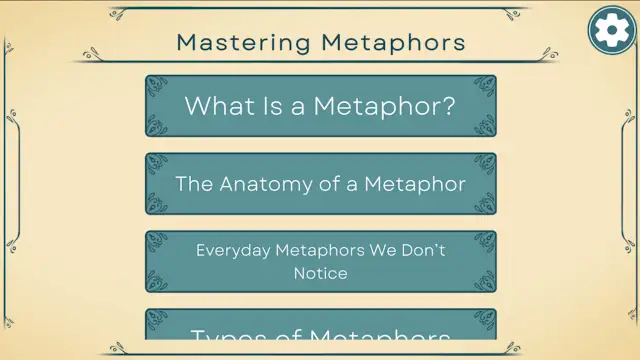 Mastering Metaphors screenshot 0