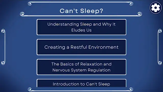 Can't Sleep? Meditation, Deep Rest, and Relaxation screenshot 0