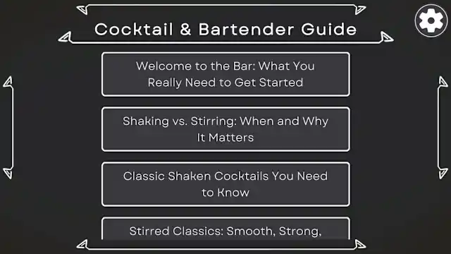 Cocktail & Bartender Guide screenshot 0