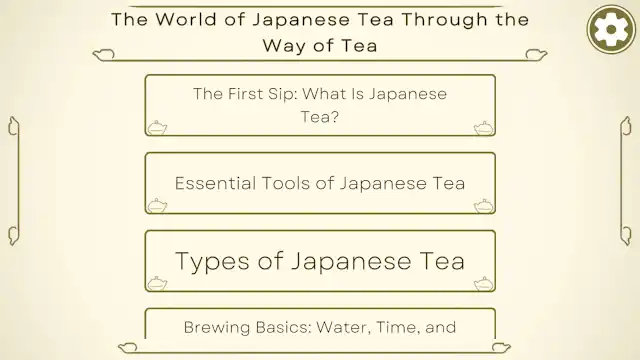 The World of Japanese Tea Through the Way of Tea screenshot 0
