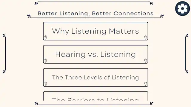 Better Listening, Better Connections screenshot 0