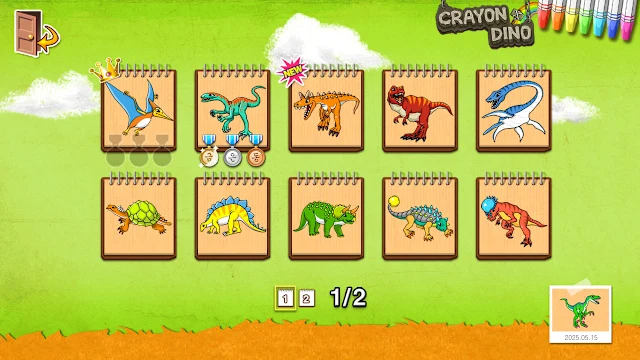 CRAYON DINO screenshot 1