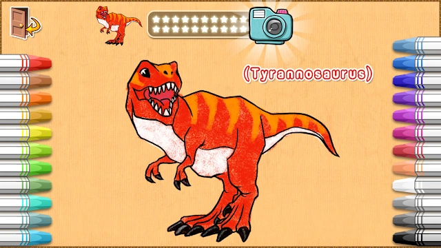 CRAYON DINO screenshot 0