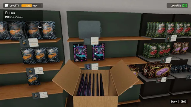 Collectible Cars Shop Simulator screenshot 1