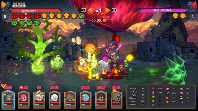 Magicbook AutoBattler screenshot 0