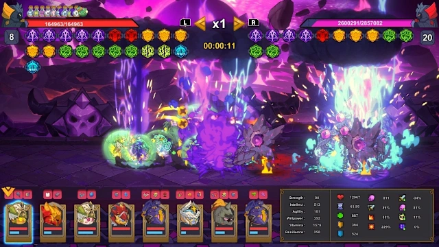 Magicbook AutoBattler screenshot 3