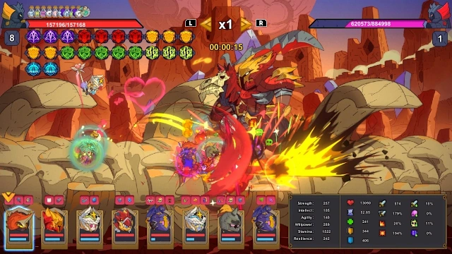 Magicbook AutoBattler screenshot 2