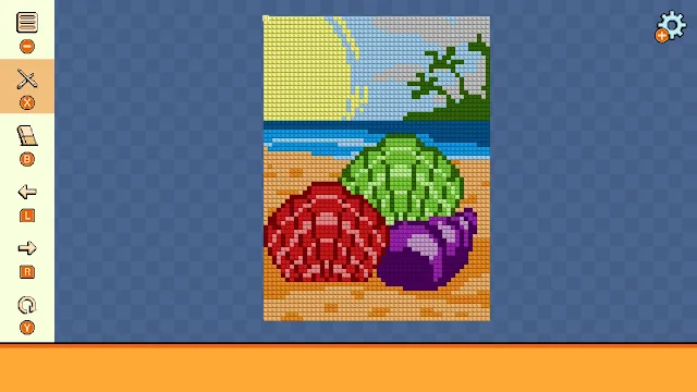 Pixel Cross Stitch Color by Number Seasons Collection screenshot 0