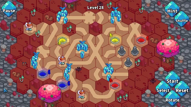 Mystic Pathways: Crystal Quest screenshot 2