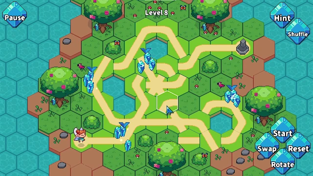 Mystic Pathways: Crystal Quest screenshot 0