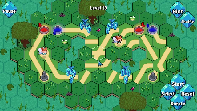 Mystic Pathways: Crystal Quest screenshot 1