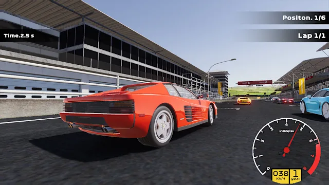 Turbo Circuit: Sports Car Racing screenshot 2