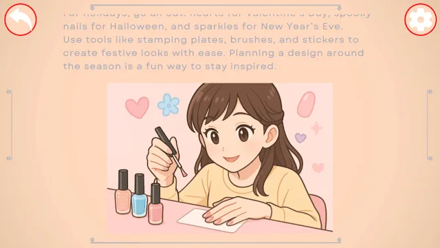Nail Design & DIY Nail Masterclass: How to Get Cute Fingertips screenshot 5