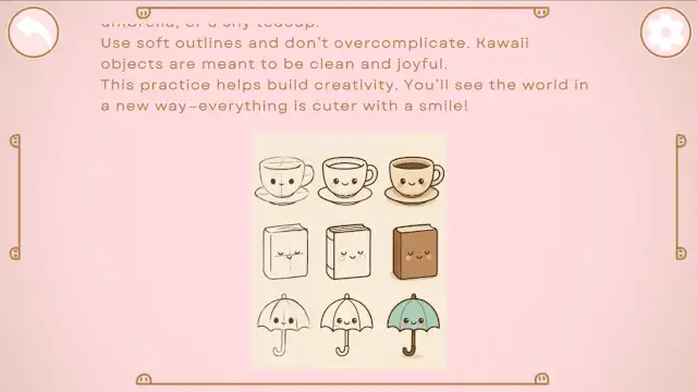 My First Kawaii Drawing screenshot 2