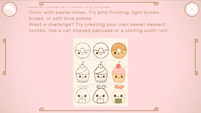 My First Kawaii Drawing screenshot 3