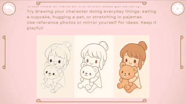 My First Kawaii Drawing screenshot 1