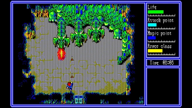 EGGCONSOLE HYDLIDE3 S.V. PC-9801 screenshot 1