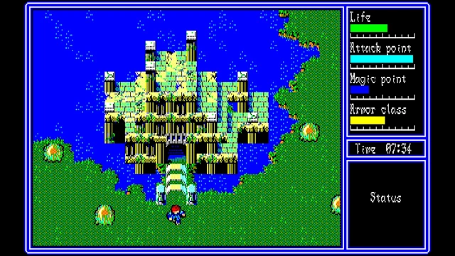 EGGCONSOLE HYDLIDE3 S.V. PC-9801 screenshot 2
