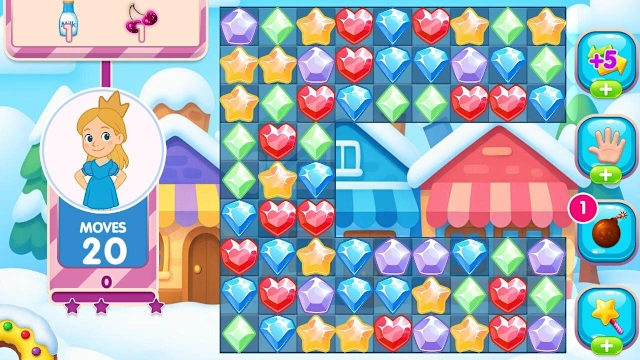 Ice Princess Crystals screenshot 1