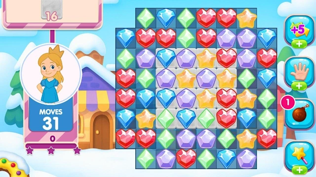 Ice Princess Crystals screenshot 0