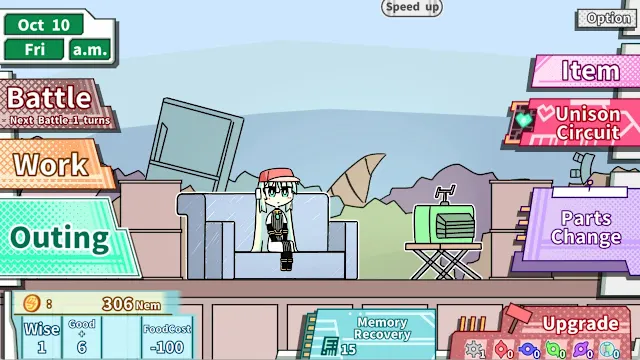 Robot girl's dream -RobotBattleChampionship- screenshot 1