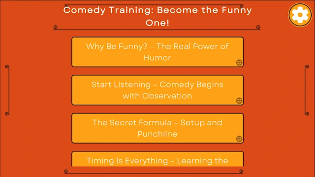 Comedy Training: Become the Funny One! screenshot 0
