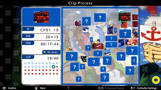 PICROSS S CAPCOM CLASSICS edition screenshot 5