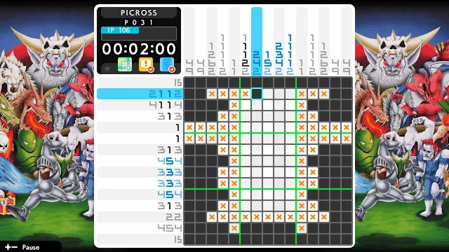 PICROSS S CAPCOM CLASSICS edition screenshot 3