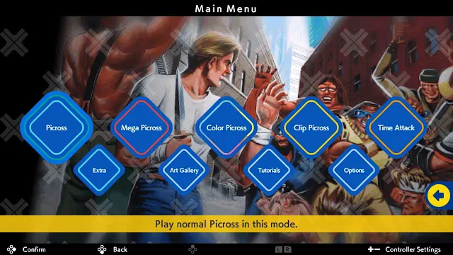 PICROSS S CAPCOM CLASSICS edition screenshot 2