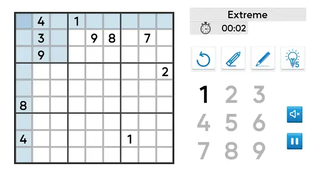 Sudoku Mania screenshot 3
