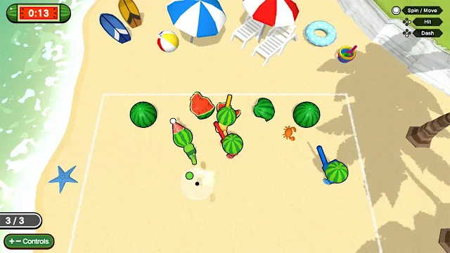 Hit! Spin! Watermelon Party screenshot 3