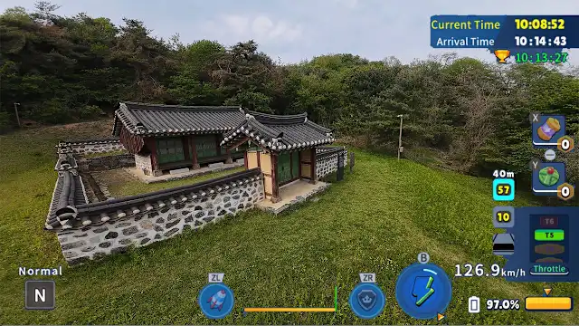 Korean Drone Flying Tour Tomb of Prince Imyeong screenshot 1