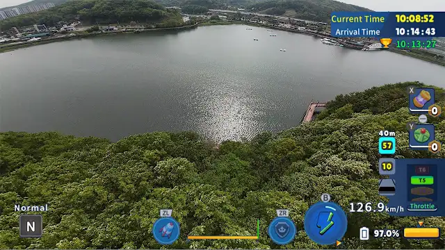 Korean Drone Flying Tour Baegun Lake screenshot 2