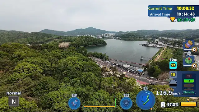 Korean Drone Flying Tour Baegun Lake screenshot 1