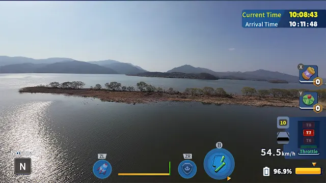 Korean Drone Flying Tour Paldang Water Fog Park screenshot 1