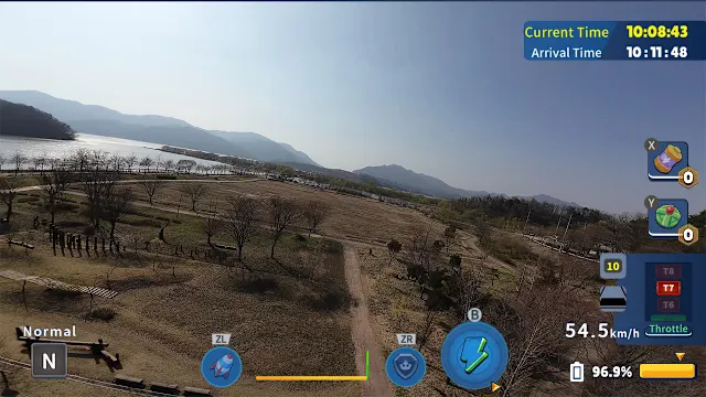 Korean Drone Flying Tour Paldang Water Fog Park screenshot 2