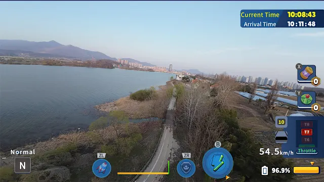Korean Drone Flying Tour Deulkkoch Arboretum screenshot 2