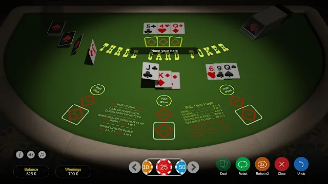 3 Card Poker screenshot 1