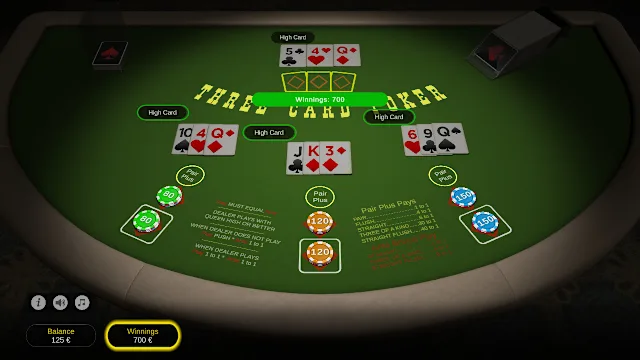 3 Card Poker screenshot 3