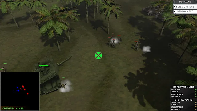 Command Under Fire RTS screenshot 1