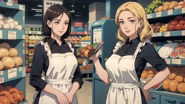 Yabai Girls: Heavenly Homemaker screenshot 0